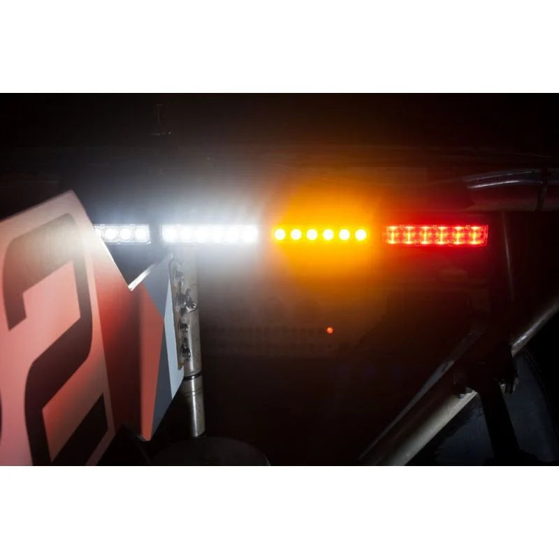 Polaris RZR Turbo R / Pro XP / Pro S Rear Facing LED Light Bar - Multi-Function Chase Bar Kit for Off-Road Racing & Night Adventures