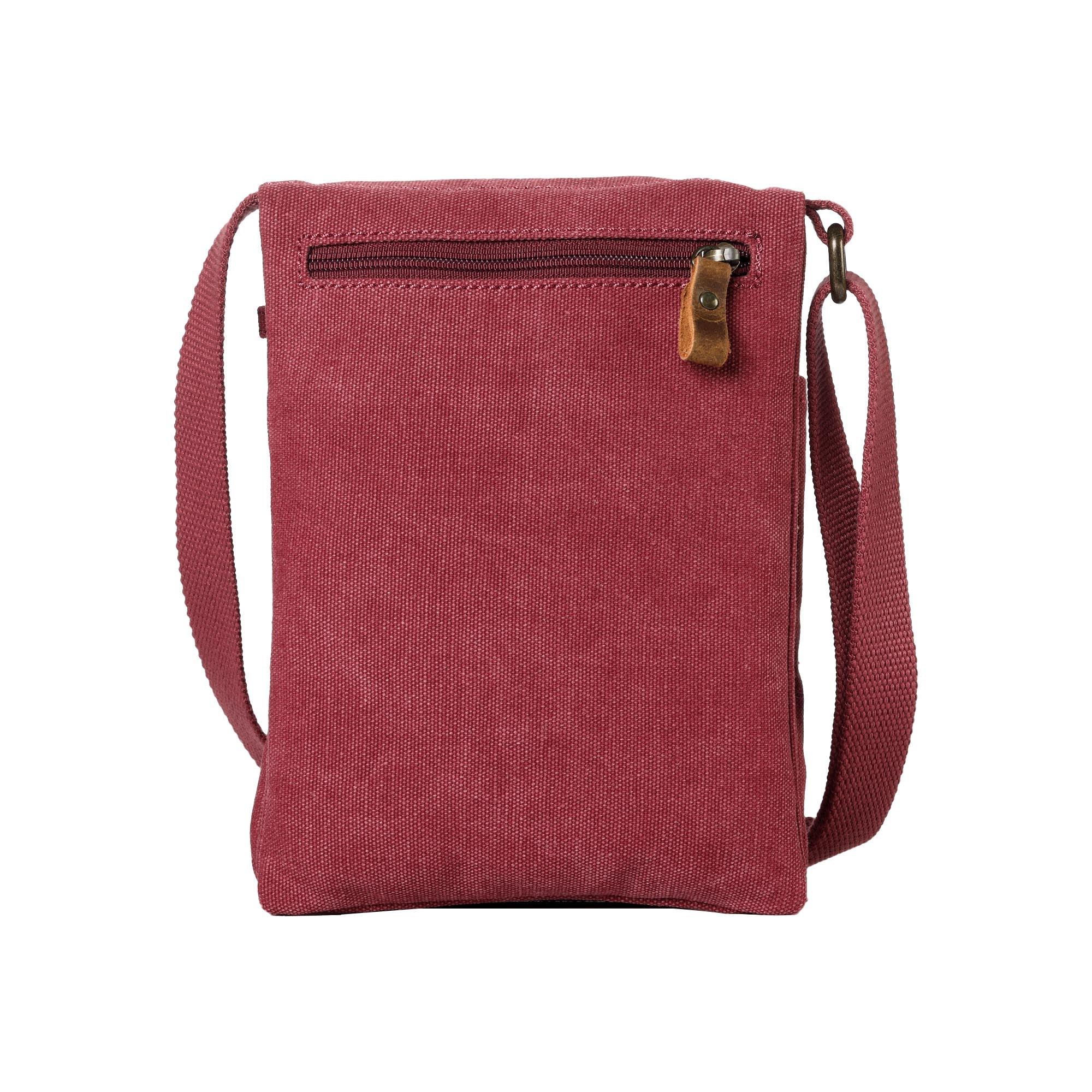 TRP0243 Troop London Classic Canvas Crossbody Bag for Men & Women - Stylish & Durable Everyday Shoulder Bag for Work, Travel & Casual Outings