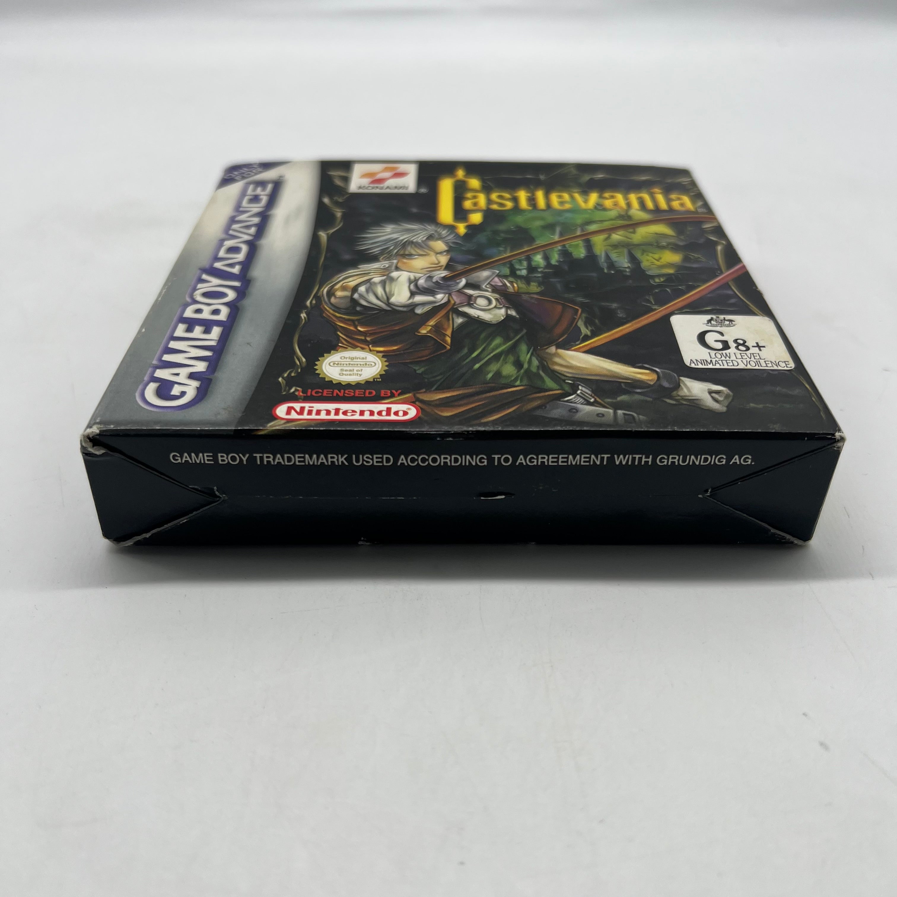 Castlevania GBA Game - Complete Boxed Edition with Manual (PAL) - Perfect for Retro Gaming Collectors & Handheld Console Enthusiasts