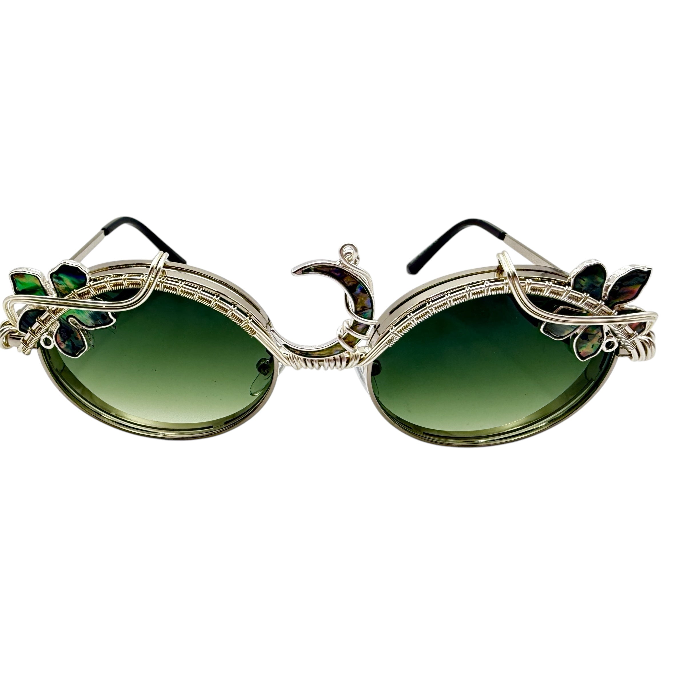 Limited Edition Abalone Moonflower Jewelry – Elegant Necklace for Women, Perfect for Weddings, Parties & Special Occasions