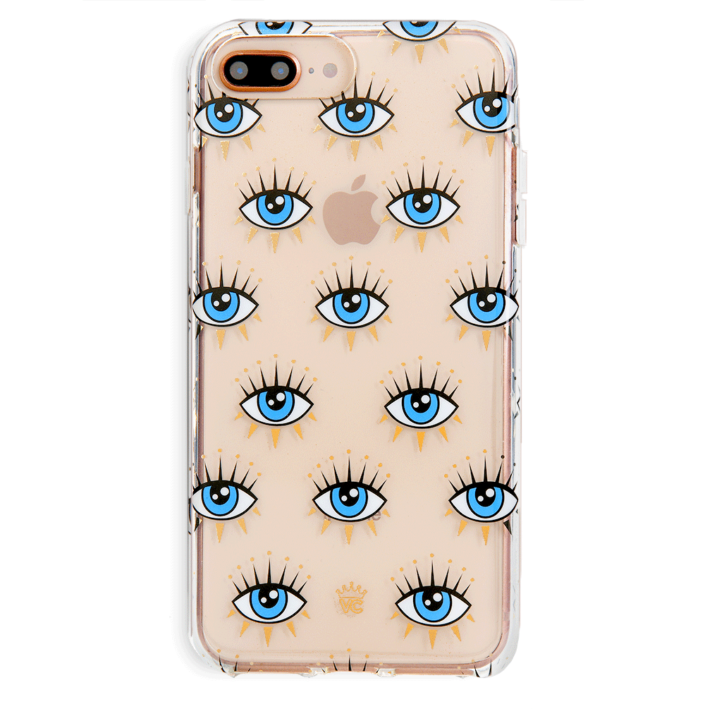 Evil Eye Protection iPhone Case - Stylish & Durable Phone Cover for iPhone 13/14/15 Pro Max - Perfect for Travel, Daily Use & Gift Giving