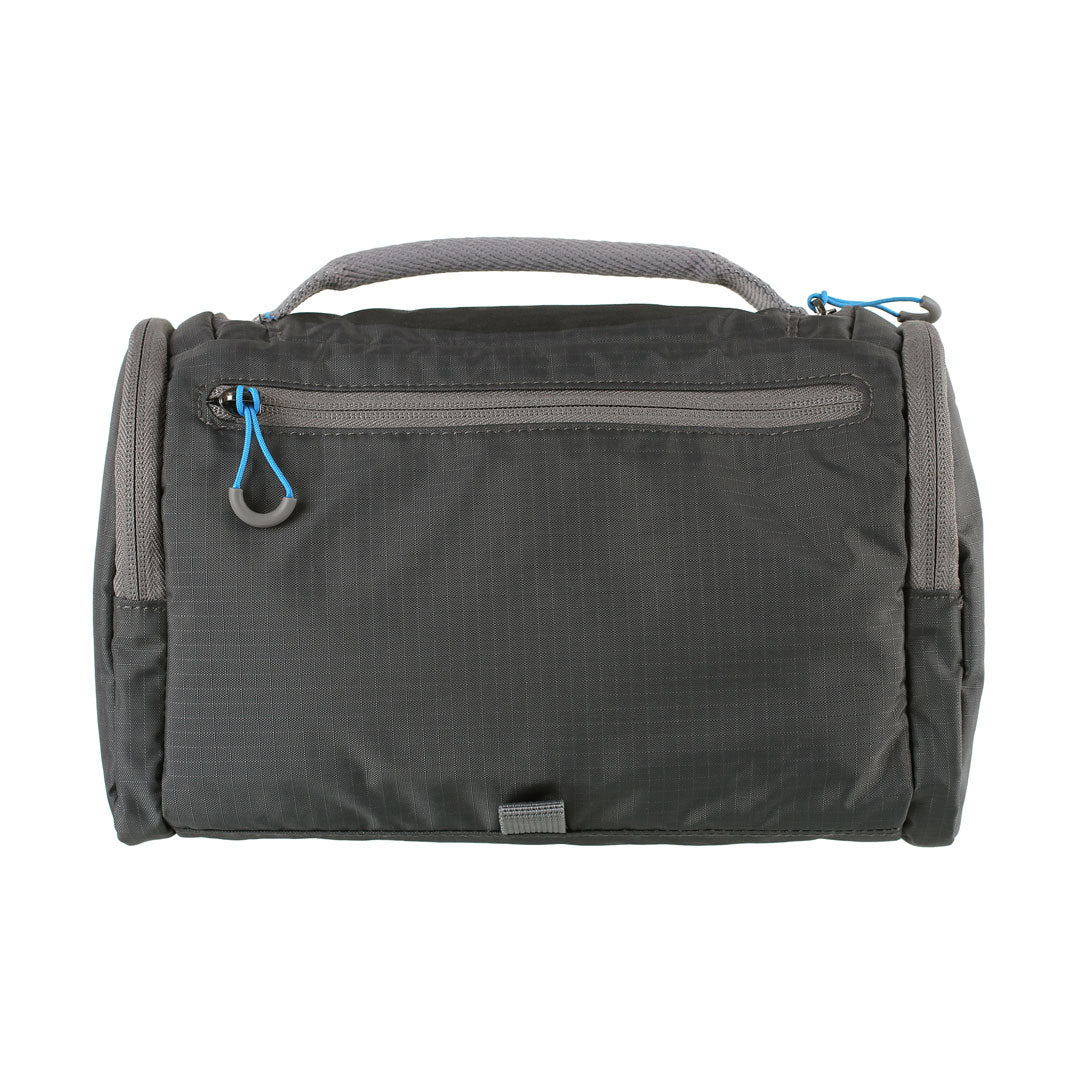 Lifeventure Travel Wash Holdall Grey - Waterproof & Durable Travel Bag for Camping, Hiking & Outdoor Adventures