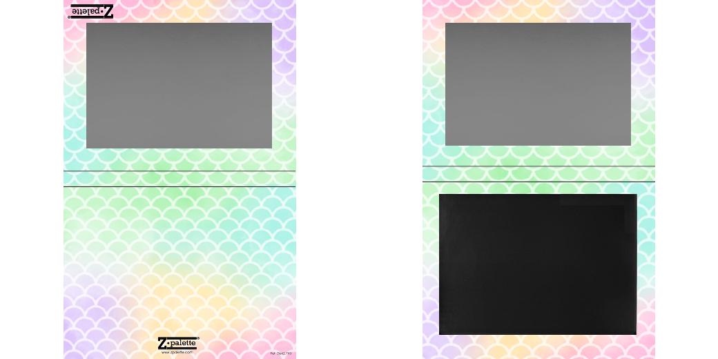 Custom Extra Large Z Palette - Magnetic Makeup Palette for Eyeshadows & Blush - Perfect for Travel & Professional Makeup Artists