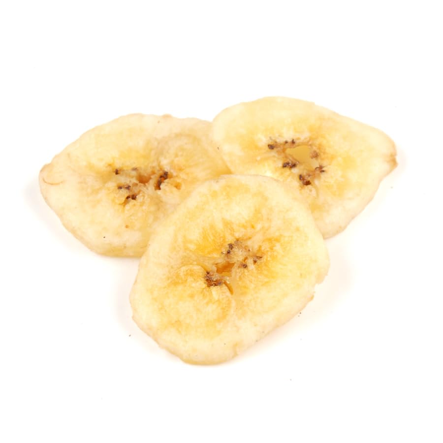 Organic Banana Chips by D'Allesandro - 5 Pound Bag | Sweet, Crunchy & All-Natural Snack, Non-GMO, Kosher, Gluten-Free | Perfect for Healthy Snacking, Lunch Boxes & On-the-Go Energy