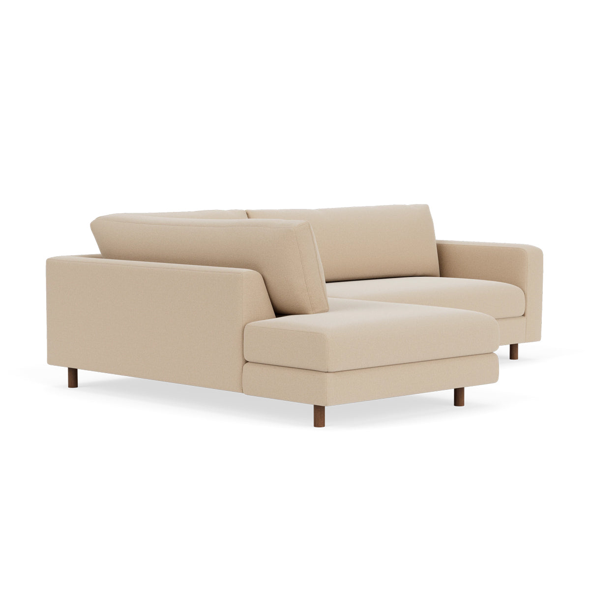 Douglas Fabric Left Corner Sofa - Modern L-Shaped Sectional Couch for Living Room, Lounge & Small Spaces | Comfortable & Stylish Home Furniture