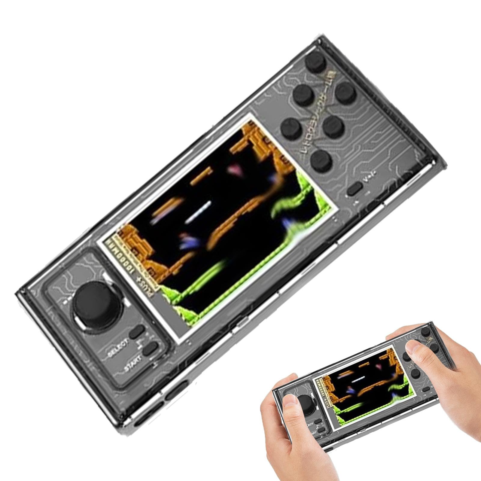 Portable Game Console with Built-in Power Bank | Fast Charging, Multi-functional & Stylish Handheld Gaming Device - Perfect for Travel, Commuting & Outdoor Gaming Entertainment