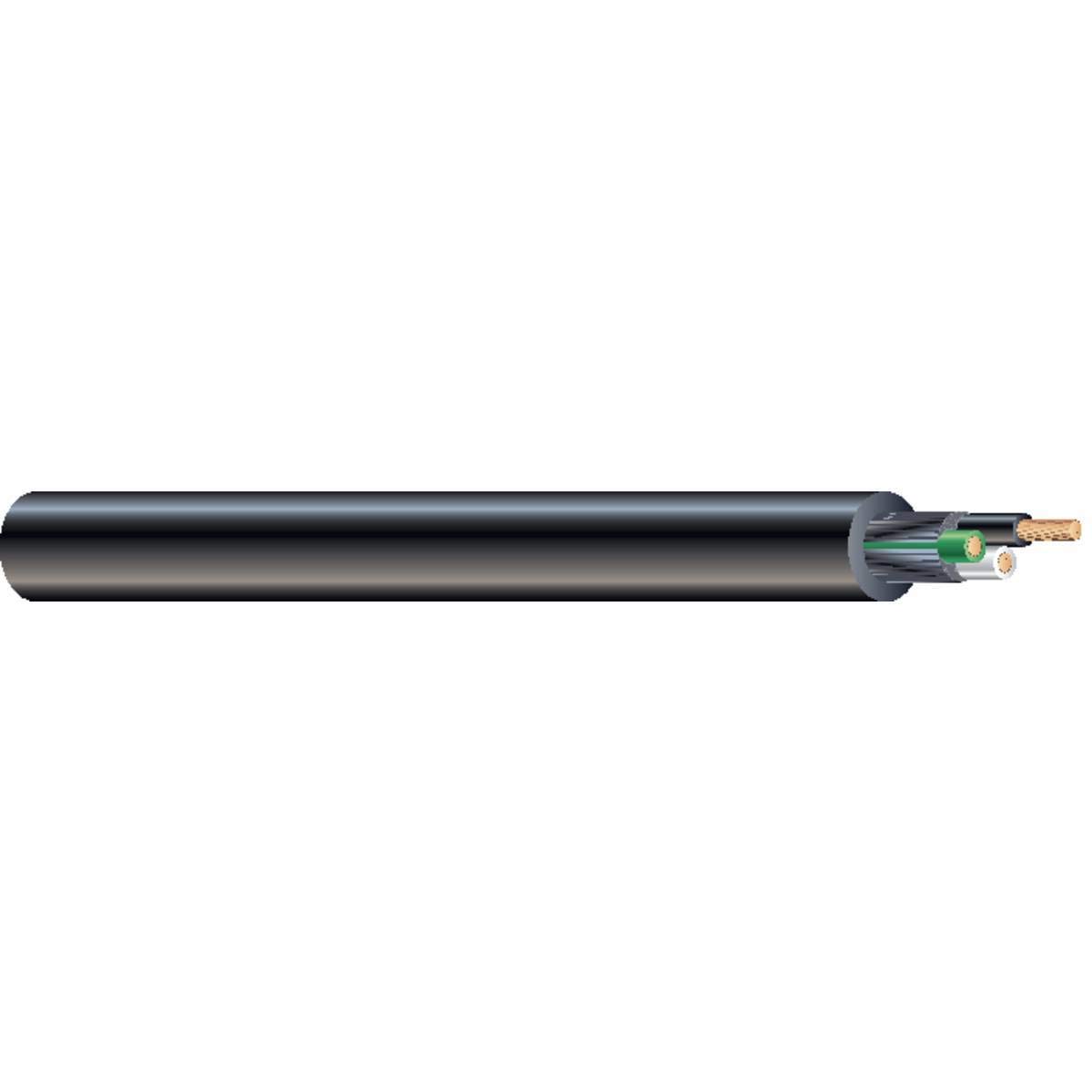 Southwire 55808701 12/3 SJOOW Heavy Duty Flexible Portable Power Cord - 250 Feet for Outdoor, Industrial & Construction Use