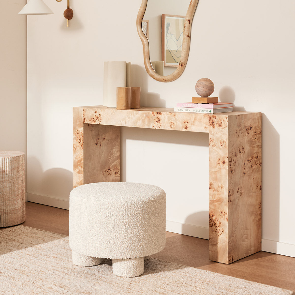 Maya Cream Boucle