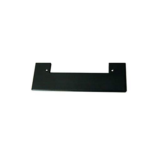Black VacPan Replacement Trim Plate for Built-in Vacuum Cleaner - Compatible with VPQB01 for Home Cleaning