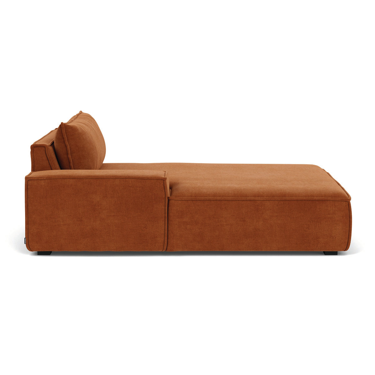 Daphne Fabric 1-Seater Left Chaise Modular Sofa - Modern Living Room Furniture for Small Spaces & Apartments