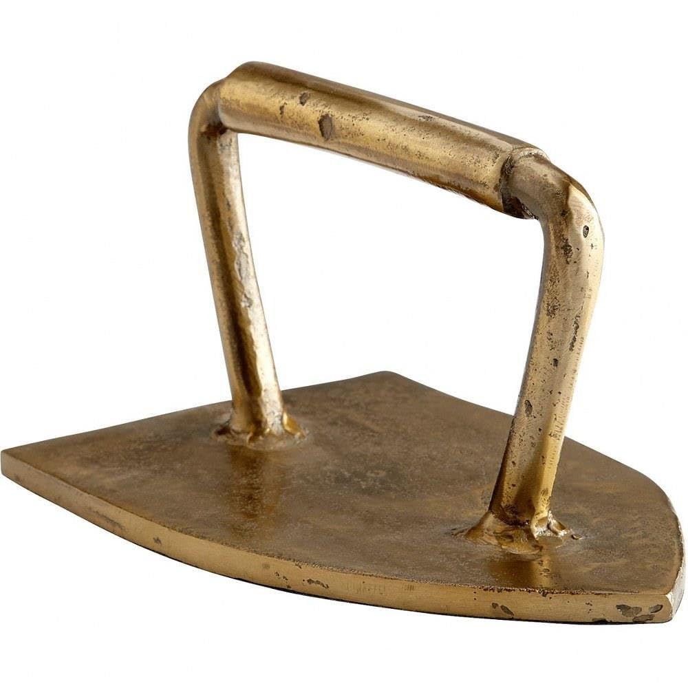 Handcrafted Iron Token Sculpture - 4.25 Inches Tall x 7.25 Inches Wide - Unique Home Decor & Collectible Gift for Art Lovers | Perfect for Bookshelf Display, Office Decor, or Meditation Space