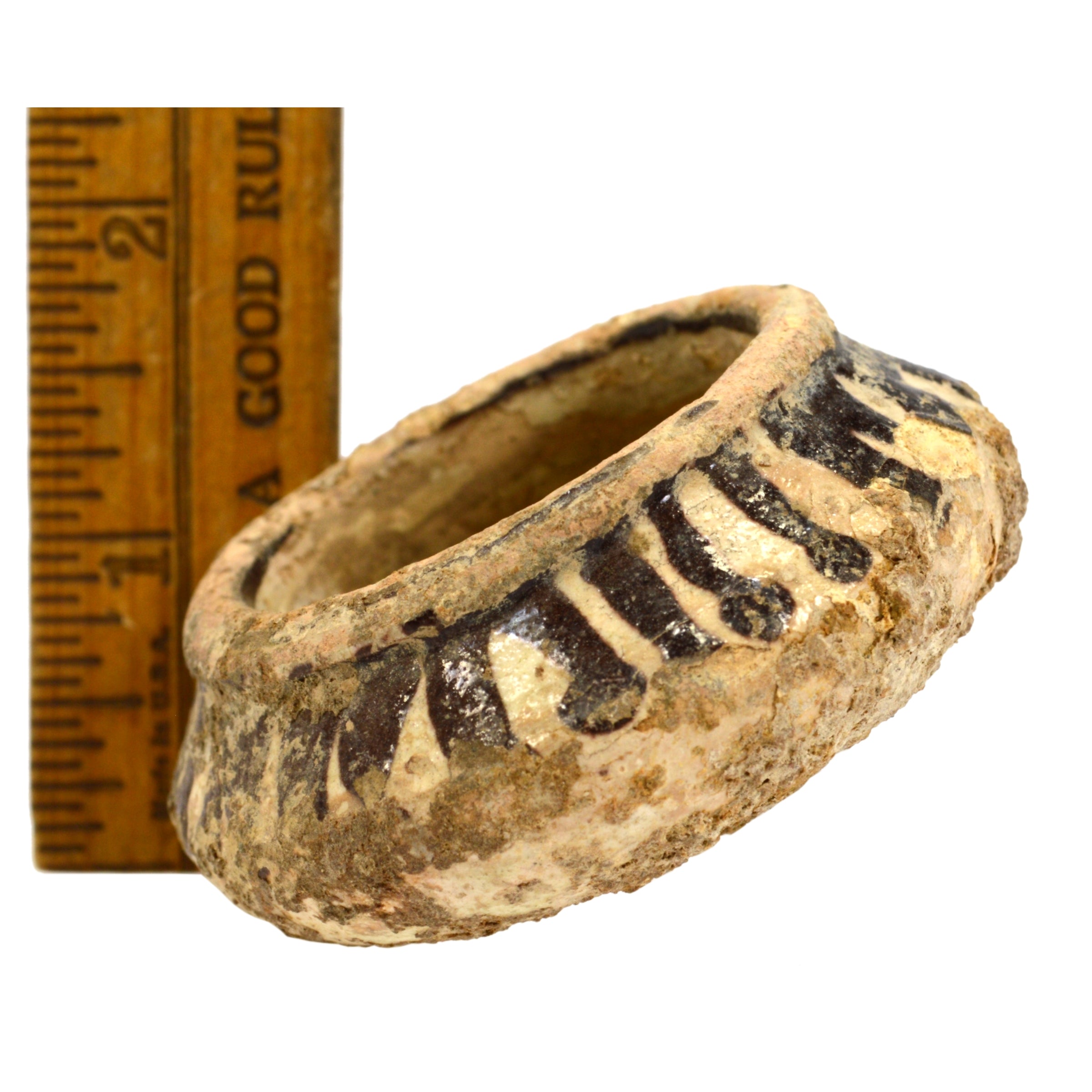 Ancient Pre-Columbian Pottery Bowl - Small Chankay Peru Vessel - Authentic Ceramic Artifact for Home Decor & Collection Display