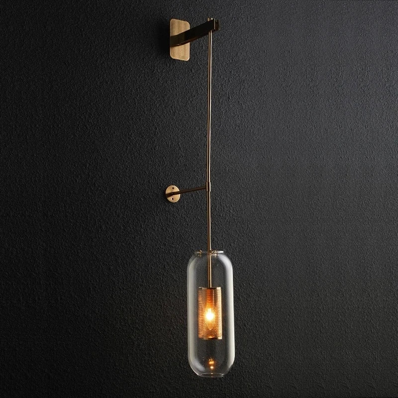Modern LED Wall Sconce Light Fixture - Adjustable Dimmable Indoor/Outdoor Lighting for Living Room, Bedroom, Patio & Hallway - Sleek Contemporary Design with Warm White Light