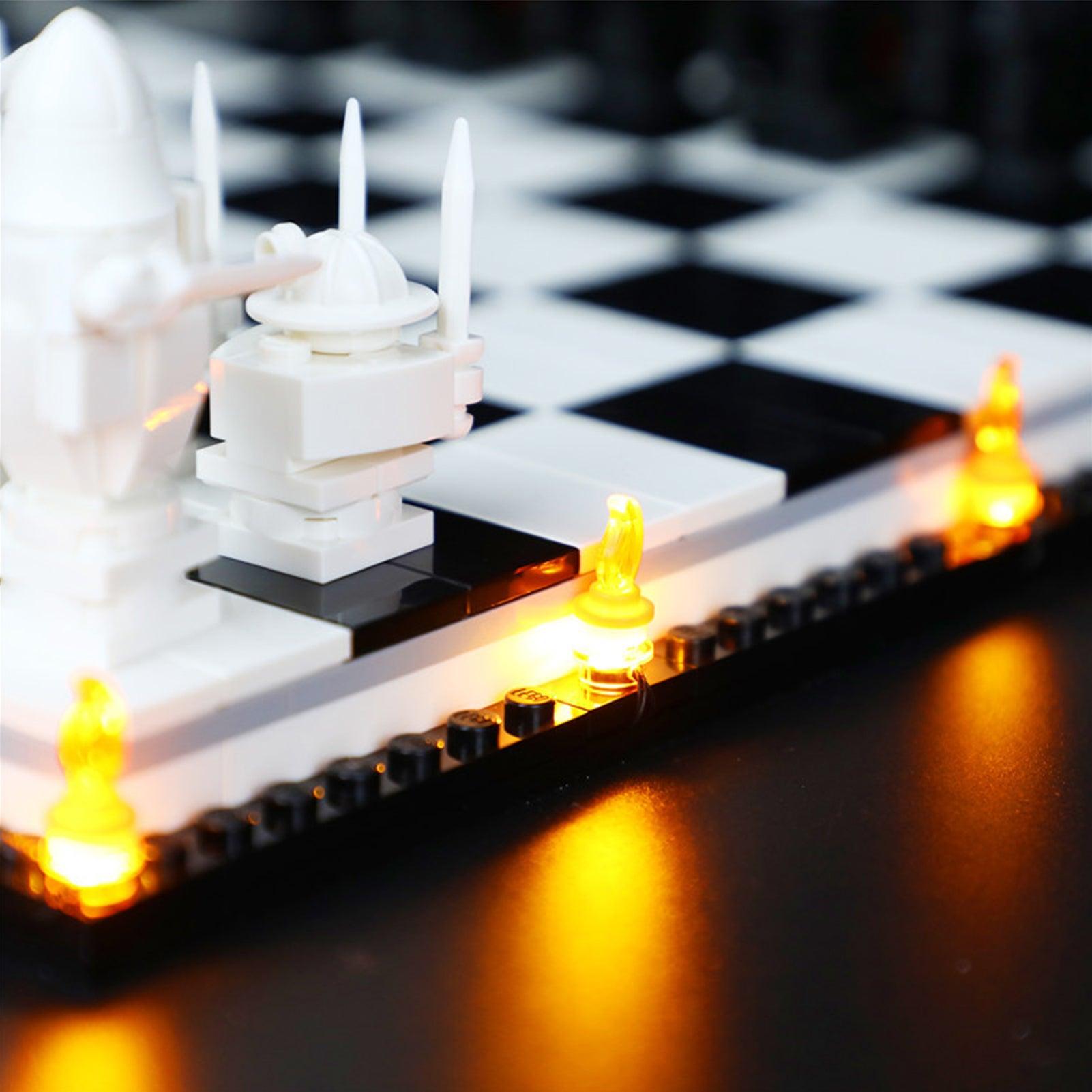 LEGO Harry Potter Hogwarts Wizard's Chess 76392 Light Kit - LED Lighting Set for LEGO Sets | Perfect for Display & Nighttime Play