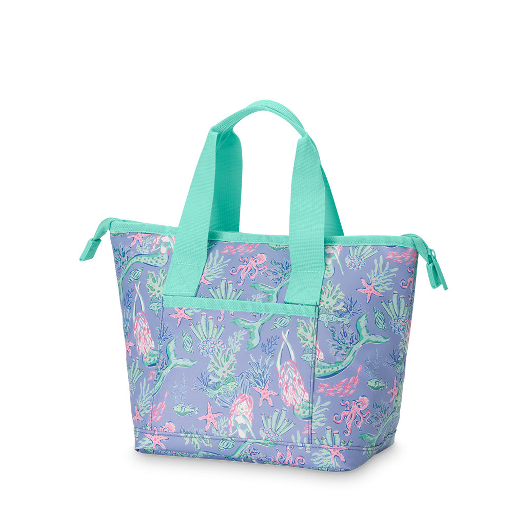 Under the Sea Insulated Lunch Bag - Cute Ocean Themed Lunch Box for Kids & Adults - Perfect for School, Work, Picnics & Beach Outings