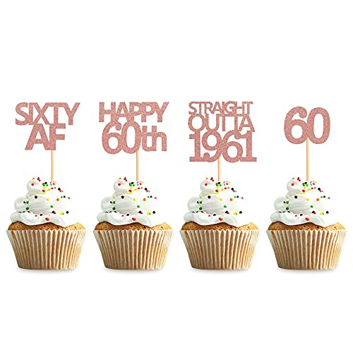 Rose Gold 60th