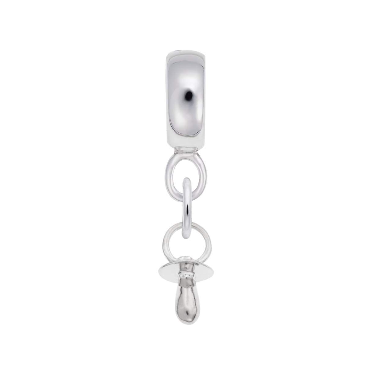 Pacifier Charm Dangle Beads for Baby Bracelets & Necklaces - Cute Teething Accessories for Infants and Toddlers - Perfect for Baby Showers, Christenings, and First Birthday Gifts