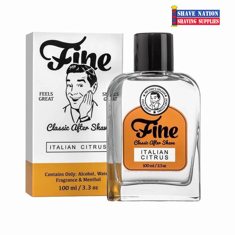 Fine Accoutrements Italian Citrus Aftershave Balm for Men - Soothing Post-Shave Moisturizer with Natural Ingredients - Perfect for Sensitive Skin & Daily Grooming Routine