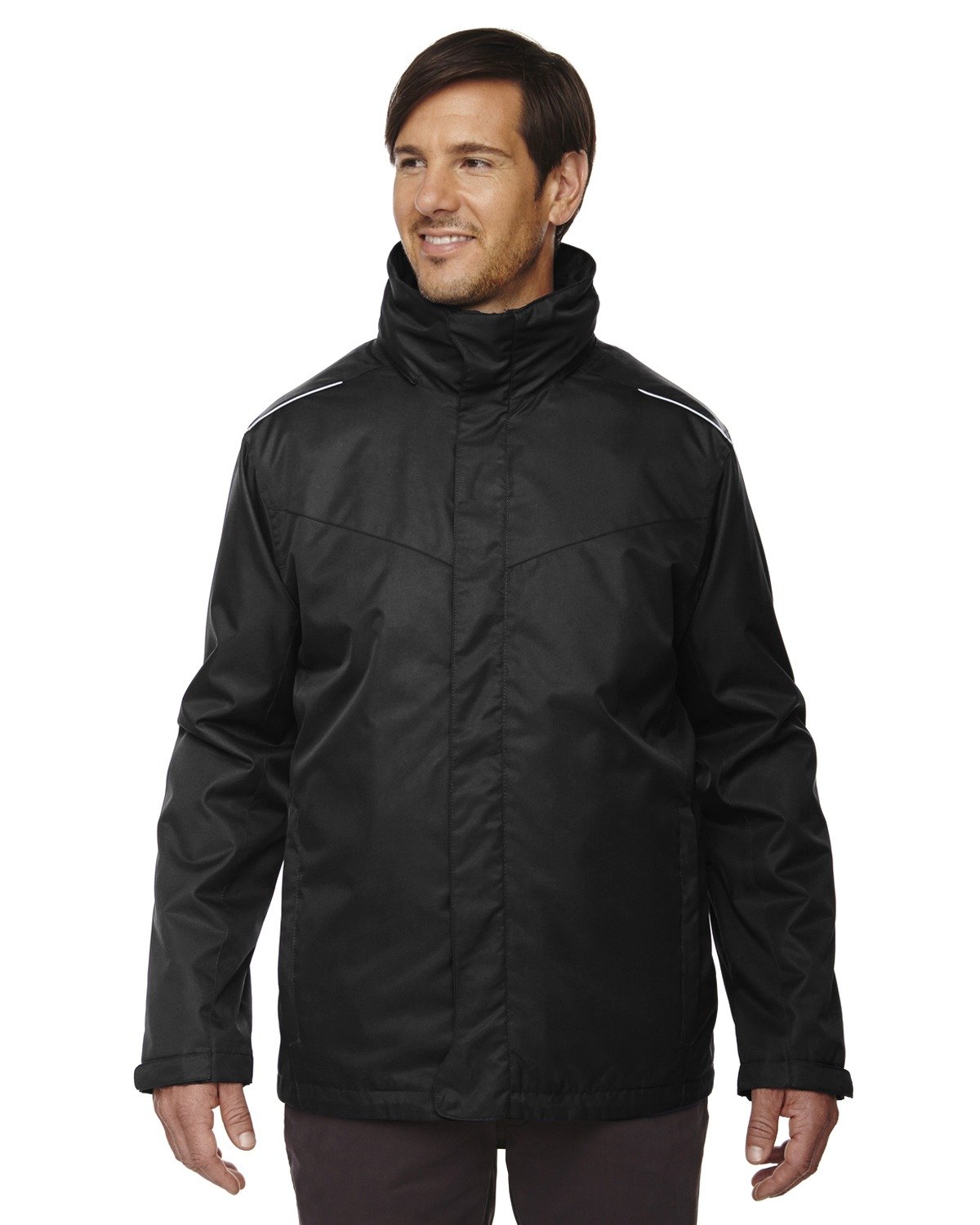 North End Men's Fleece Liner Jacket - Lightweight Warm Winter Coat for Outdoor Activities, Hiking & Casual Wear