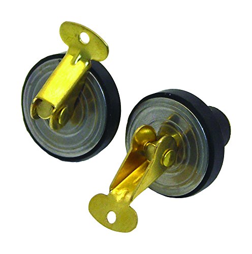 Kimpex Deck & Baitwell Plug - Brass Marine Drain Plug for Boats & Fishing - Perfect for Water Drainage & Baitwell Maintenance