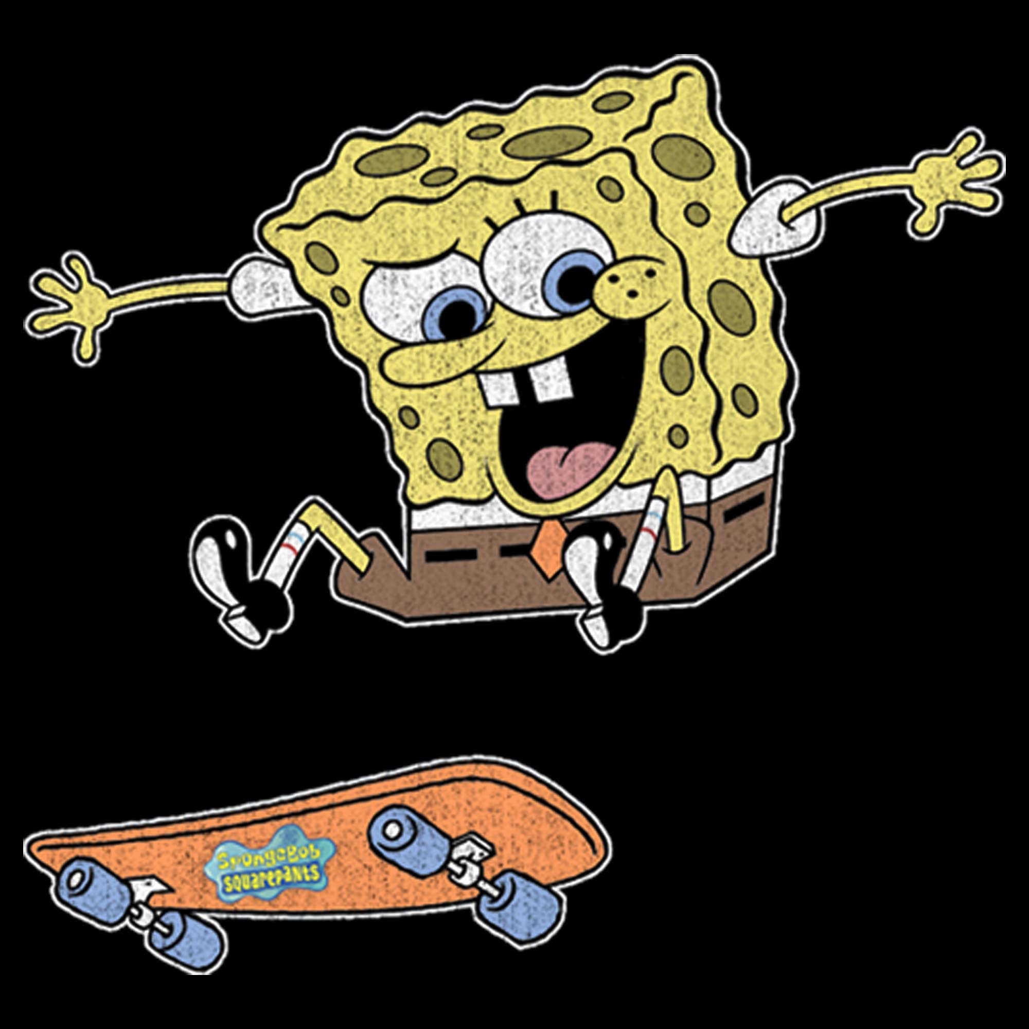 SpongeBob SquarePants Kids' Pullover Hoodie - Nickelodeon Cartoon Character Skate Style Sweatshirt for Boys & Girls | Perfect for School, Playdates & Casual Outings