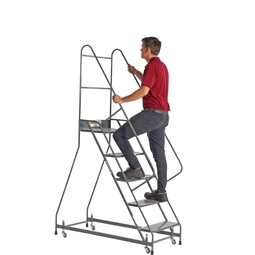 Climb It UK Spring Loaded Steps - Adjustable Ladder Steps for Easy Climbing - Perfect for Home, Garage, and DIY Projects