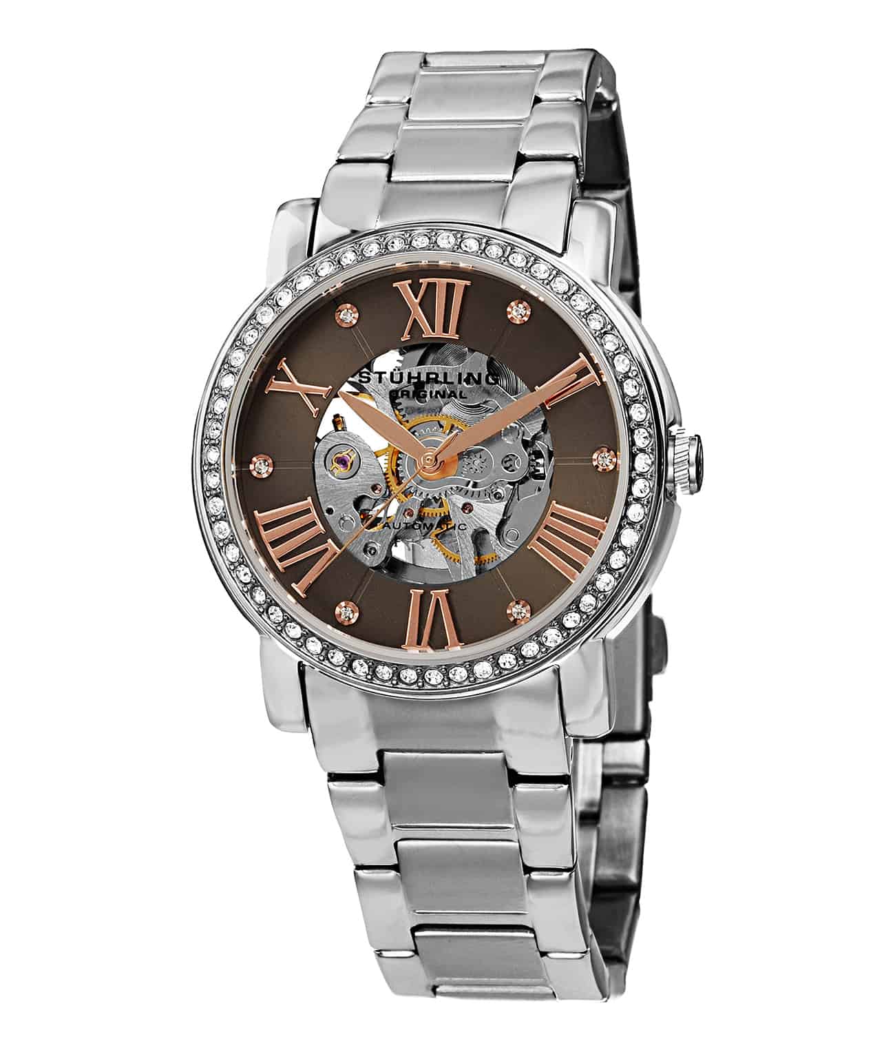 Grey Dial / Silver Case / Silver Stainless Steel Bracelet Deployant Buckle