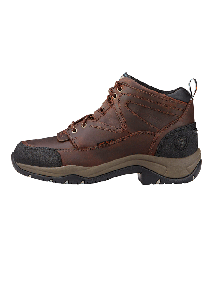 Ariat Women's Terrain Waterproof Hiking Work Boots - Copper Brown | Outdoor Hiking, Camping & Work Boots for Women