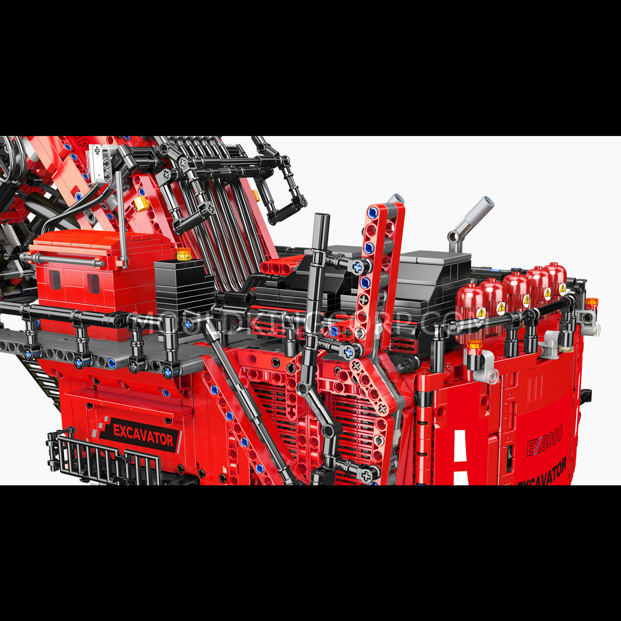 MOULD KING 17070 Liebherr R 9800 Mining Excavator Building Set - 4767 Piece Construction Toy for Adults & Kids | STEM Educational Model Kit | Perfect for Collectors, Mining Enthusiasts & Construction Lovers