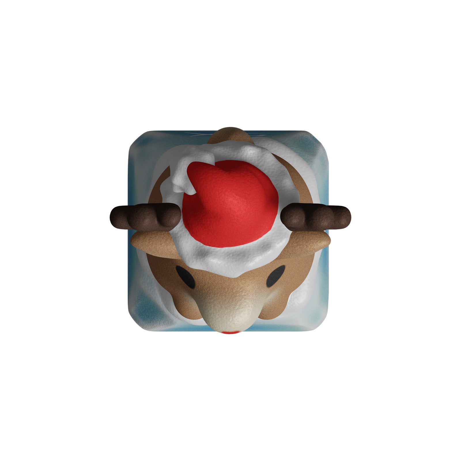 HX3D Custom Keycap - Christmas Reindeer Theme Mechanical Keyboard Keycap for Cherry MX Switches - Perfect for Gaming & Typing Enthusiasts