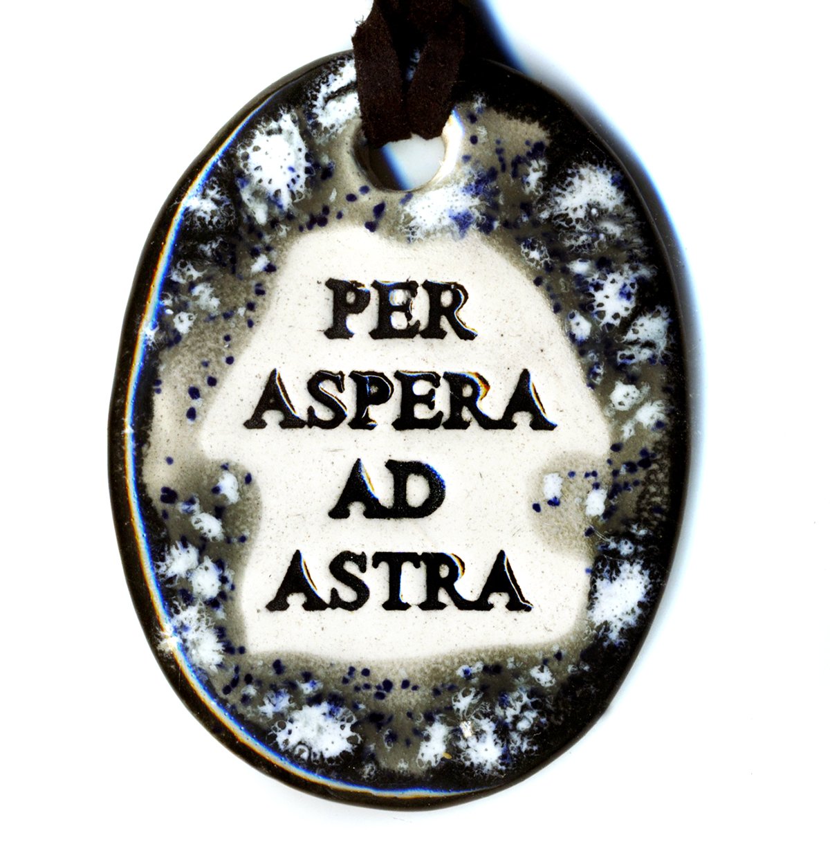 Celestial Ceramic Pendant Necklace - Handmade Starry Sky Jewelry for Women | Perfect for Date Nights, Gifts & Boho Fashion