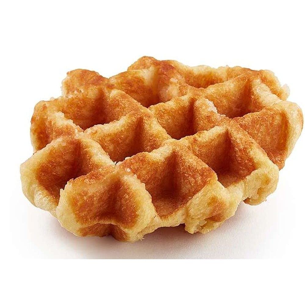 Avieta Individually Wrapped Pearl Sugar Waffles (1.94oz, 52-Pack) – Belgian Liege Waffles for Breakfast, Snacks & Coffee Pairing