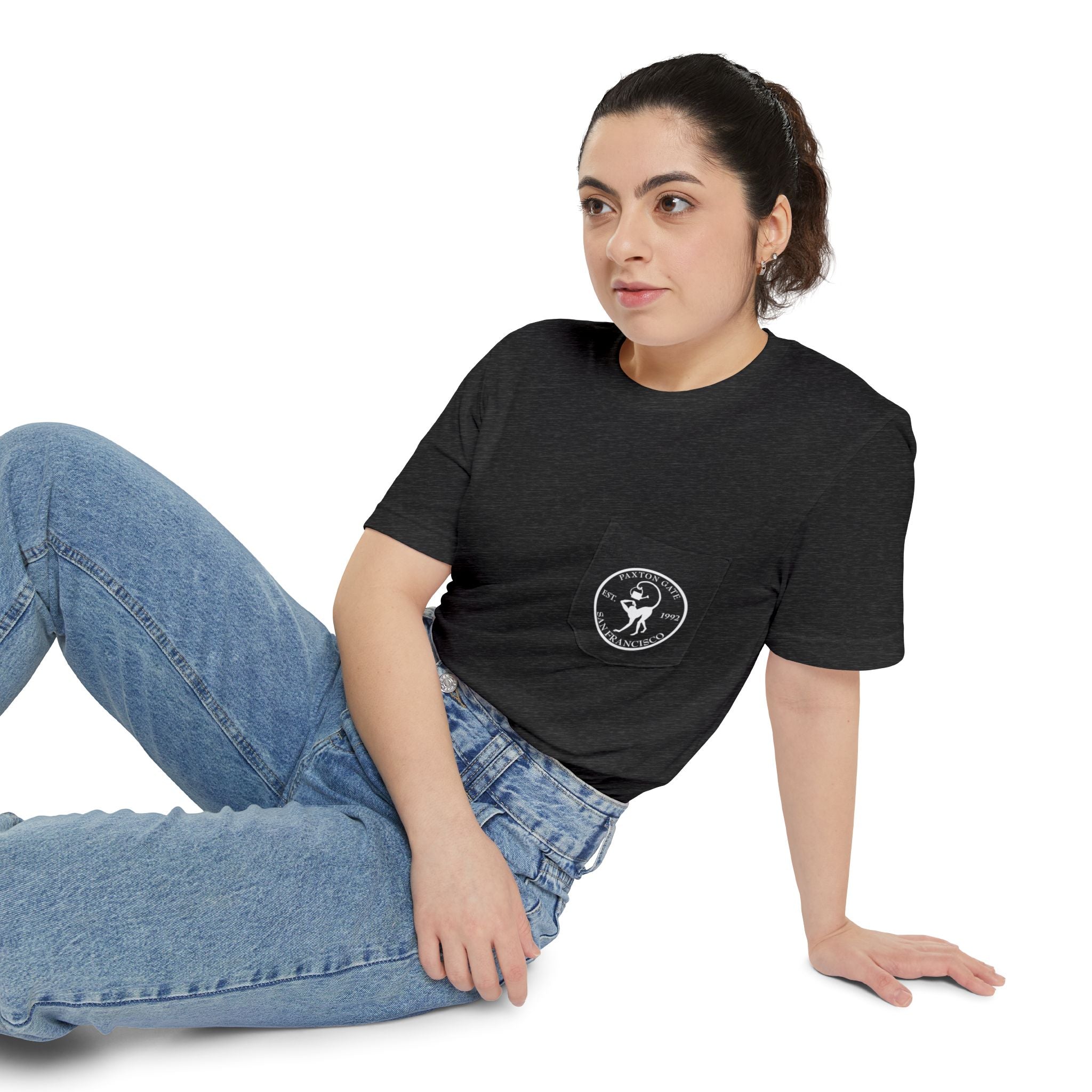 Unisex Longhorn Beetle Pocket T-Shirt by Kris Struble - Casual Graphic Tee for Men & Women, Perfect for Outdoor Adventures and Everyday Wear