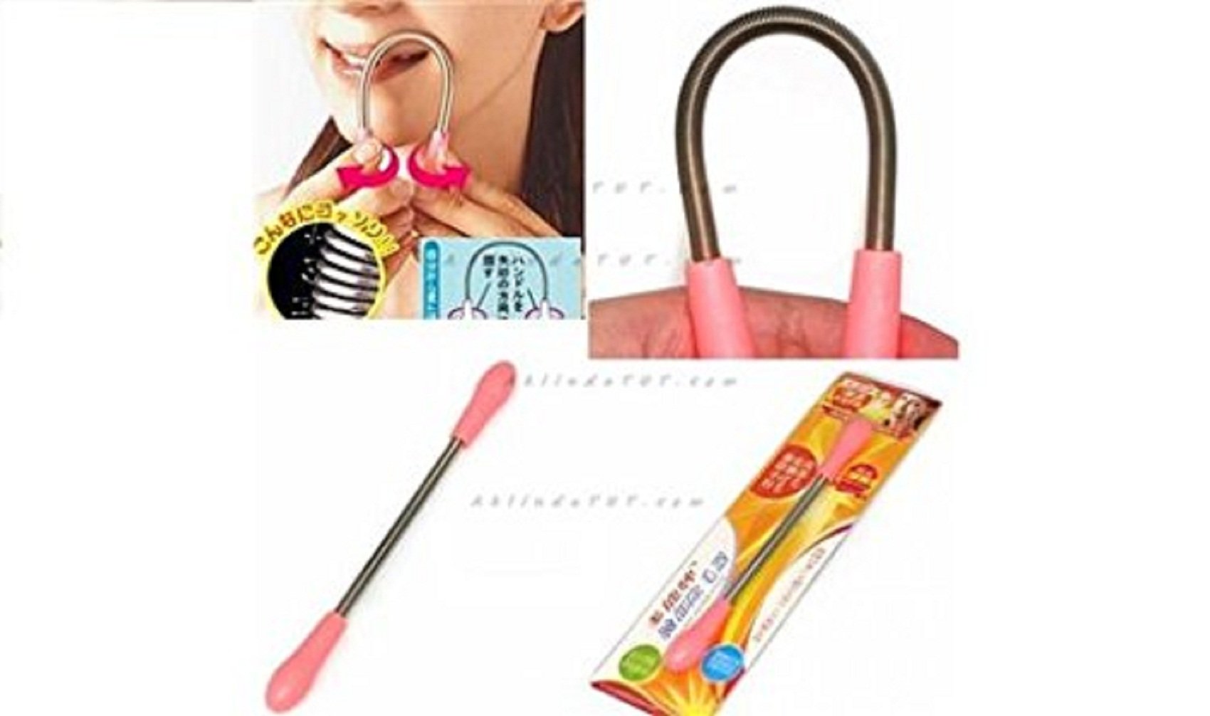 AY Stick for Facial Hair Removal - Painless & Effective Hair Remover Tool (Random Color) | Perfect for Eyebrows, Upper Lip, Chin & Body Grooming