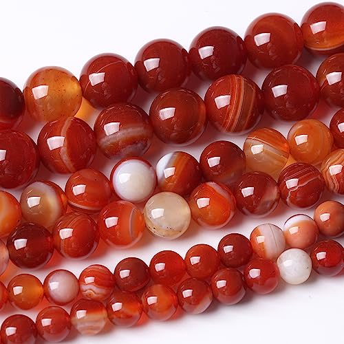 Red Carnelian Stripe Agate