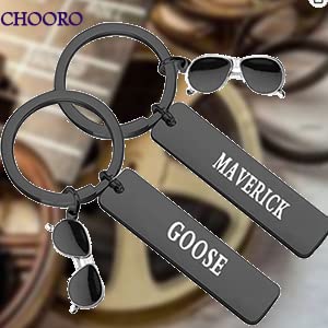 CHOORO BFF Keychain Set - Best Friend Jewelry Gift for Fans, Perfect for Birthdays, Anniversaries, and Daily Carry