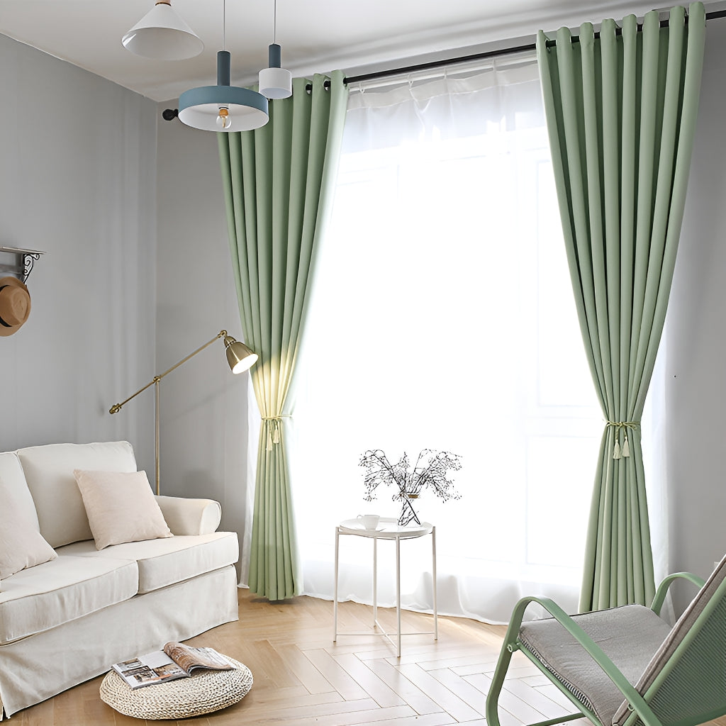 Arden Grommet Soundproof & Thermal Insulated Blackout Curtains for Bedroom - Noise Reducing & Energy Efficient Window Drapes for Home, Office, and Nursery