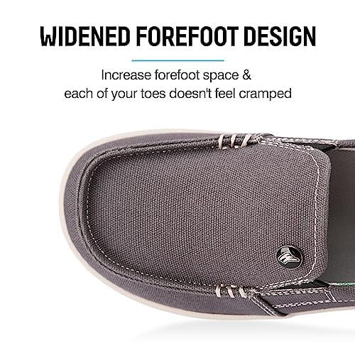 Women's Slip-On Loafers - Comfortable Boat Shoes with Arch Support for Plantar Fasciitis - Breathable Canvas Sneakers for Daily Walking & Casual Outfits - Perfect for Work, Travel & Errands
