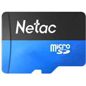 Netac P500 16GB MicroSDHC UHS-I Memory Card with Adapter - High Speed for Smartphones, Tablets, Action Cameras & Drones
