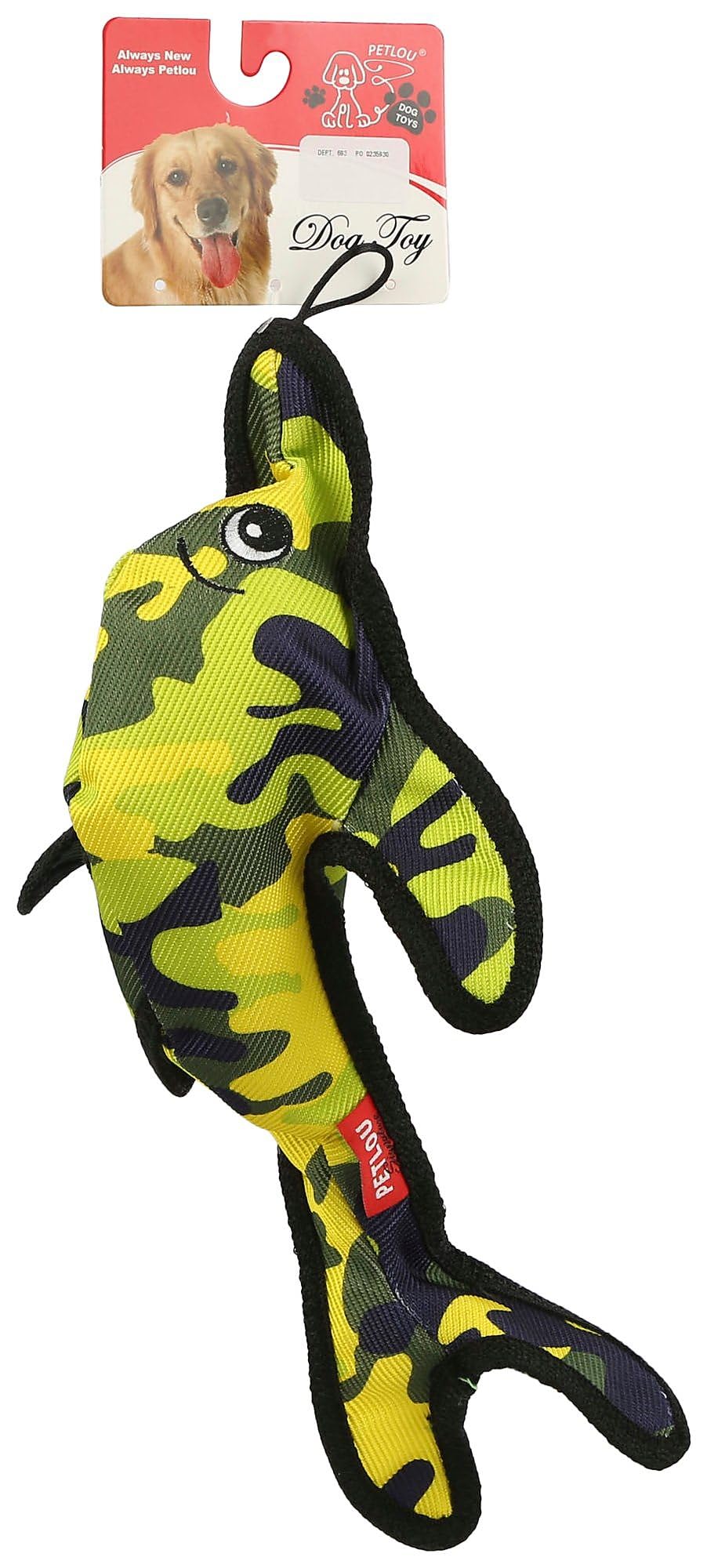 Durable Dog Chew Toys for Aggressive Chewers - Squeaky Interactive Pet Toys in Multiple Sizes, Heavy-Duty Oxford Fabric (16