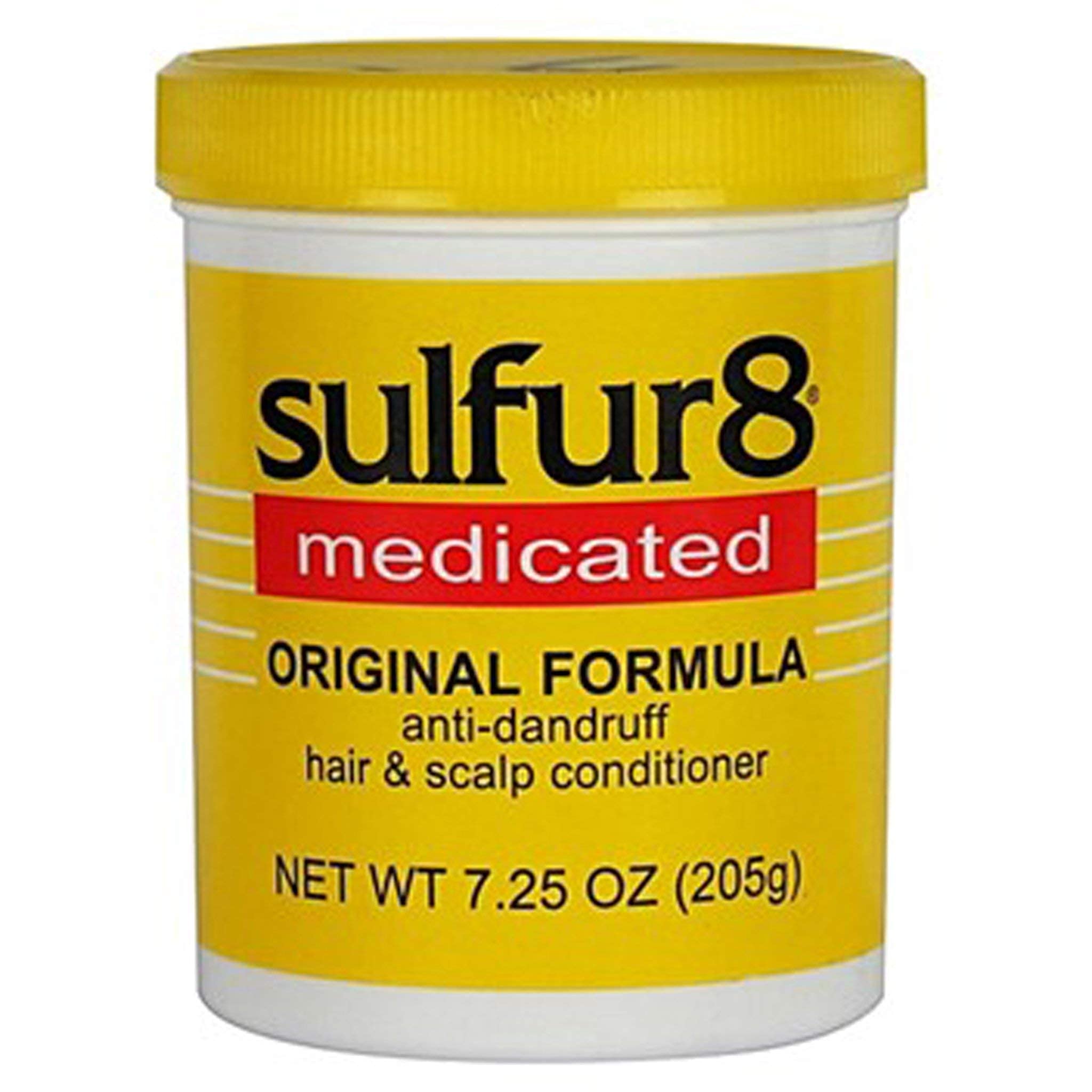 Sulfur 8 Original Medicated Anti-Dandruff Shampoo & Scalp Treatment - 7.25 oz (Pack of 10) | Relieves Itchy Scalp, Flakes & Psoriasis | For Men & Women with Dry Scalp Issues - Perfect for Daily Hair Care Routine