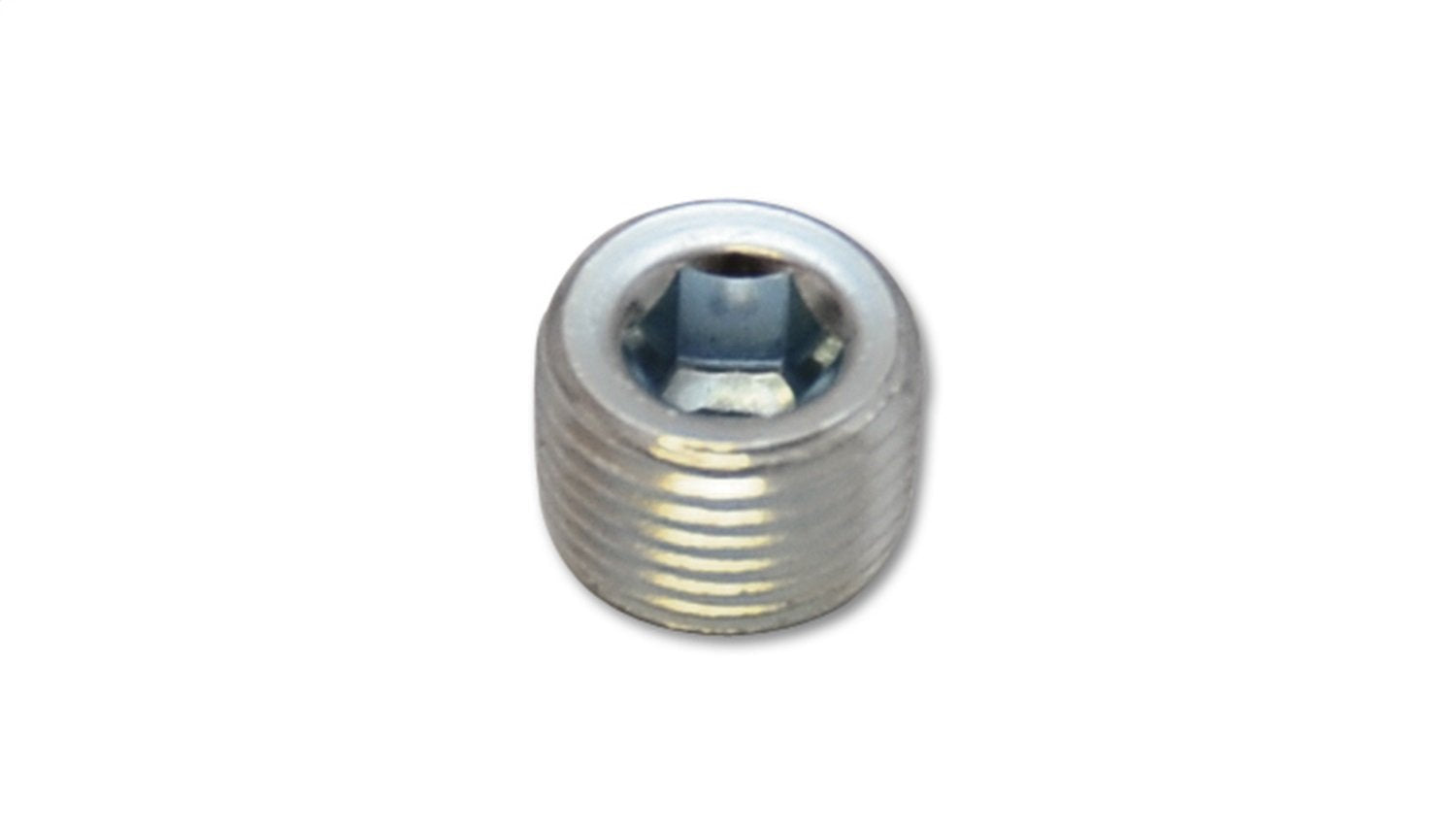 1/8 NPT Steel Port Plug - Mild Steel Zinc Plated (34-00040) - Ideal for Hydraulic Systems, Pneumatic Fittings & Automotive Applications