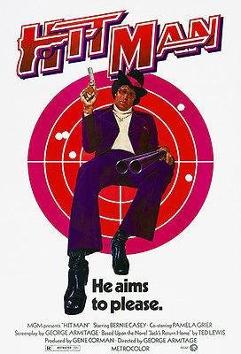 Hit Man 1972 Vintage Movie Poster - Classic Action Film Memorabilia for Home Theater & Man Cave Decor