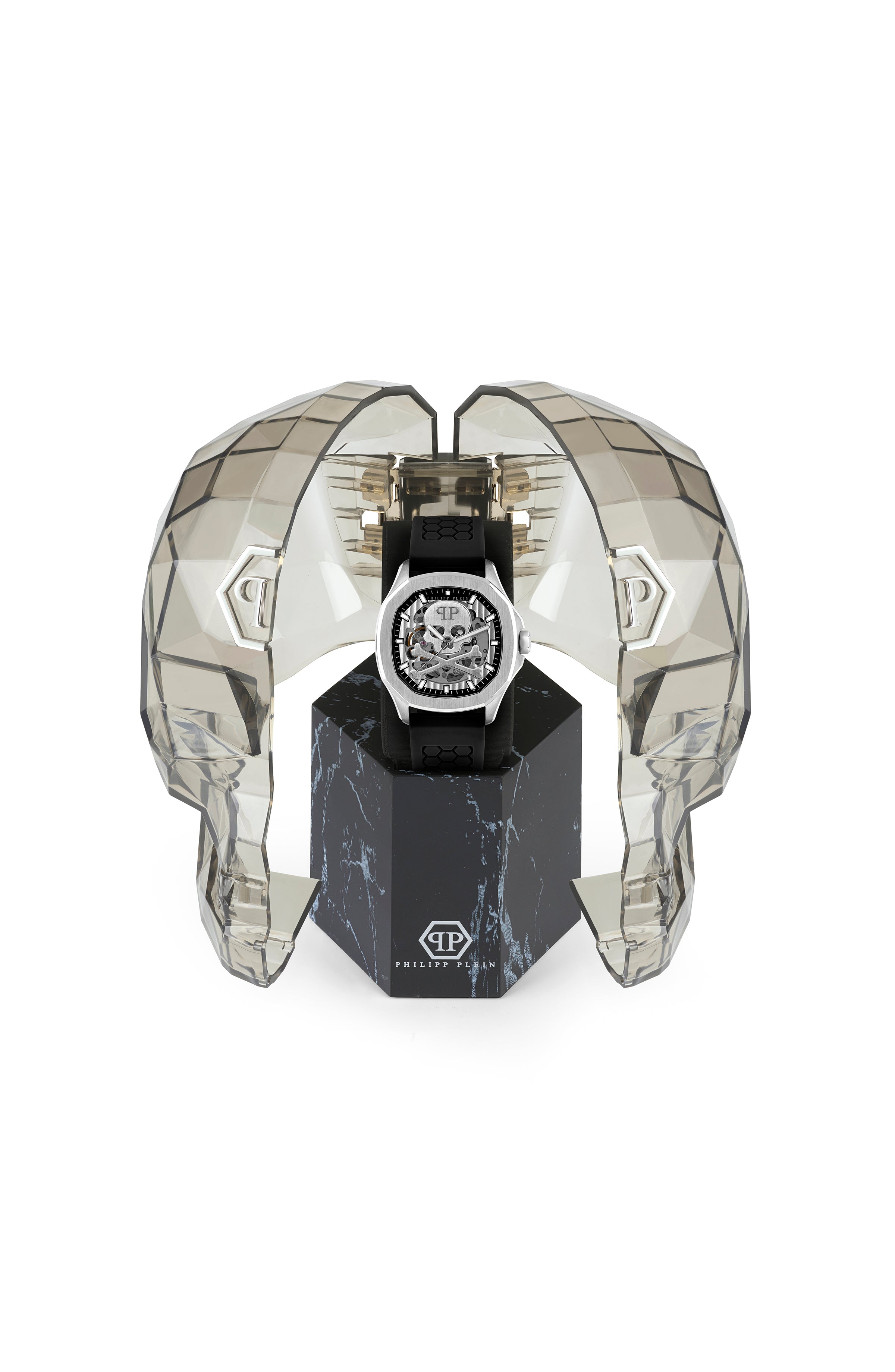 Skeleton Spectre Automatic Watch for Men - Stylish Mechanical Timepiece with Transparent Design - Perfect for Business, Casual & Formal Occasions