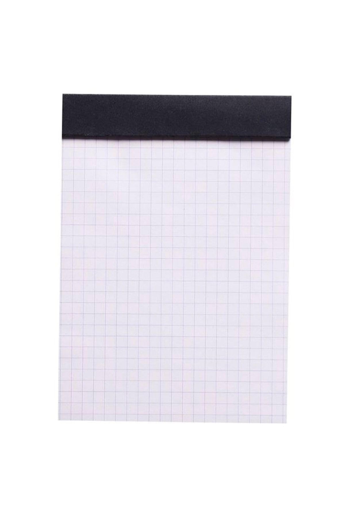 Rhodia 80 Sheet Graph Notepads, 4 x 6 Inches, Black - Perfect for Engineering, Sketching & Note Taking