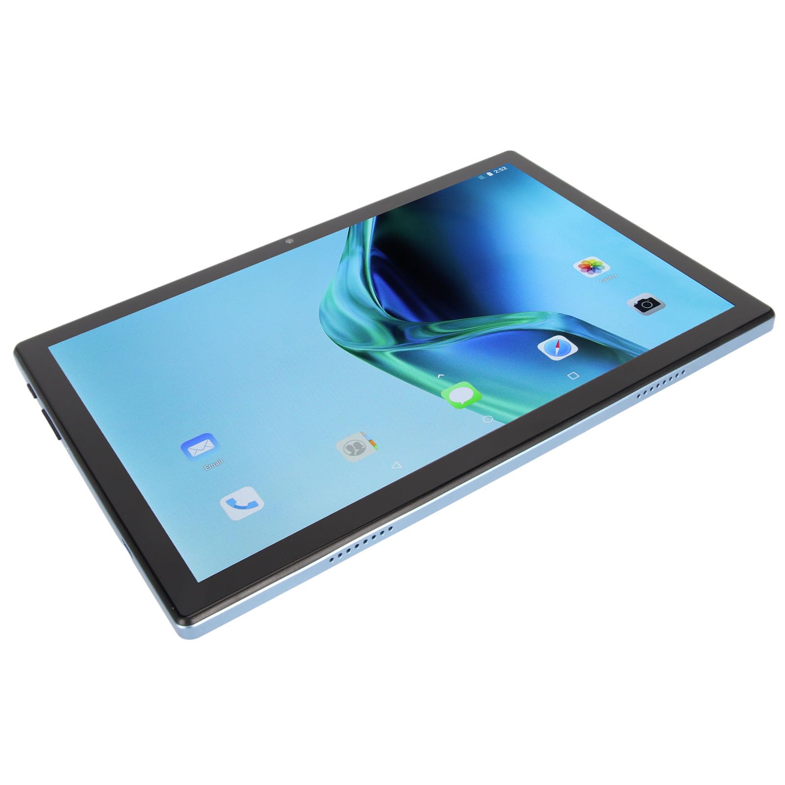 DAUZ 10.1 Inch Android Tablet with 8800mAh Long Battery Life, Octa Core Processor & 4G LTE Connectivity - Portable Work Tablet for Business, Travel & Entertainment (Blue)