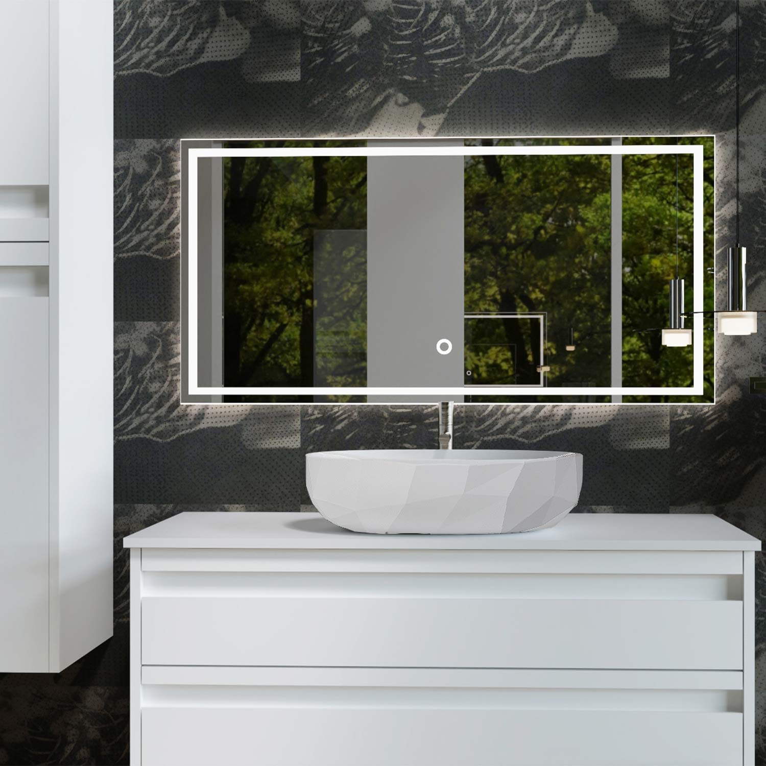 DAX Arte Solid Surface Oval Vessel Sink - 18