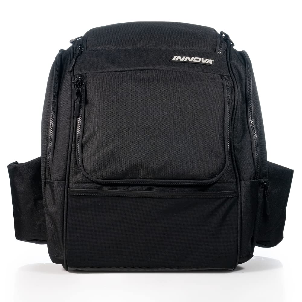 **Innova Discs Safari Pack Backpack - Durable Disc Golf Bag for Ultimate Frisbee Players (Black, One Size) - Perfect for Tournaments, Practice & Outdoor Adventures**