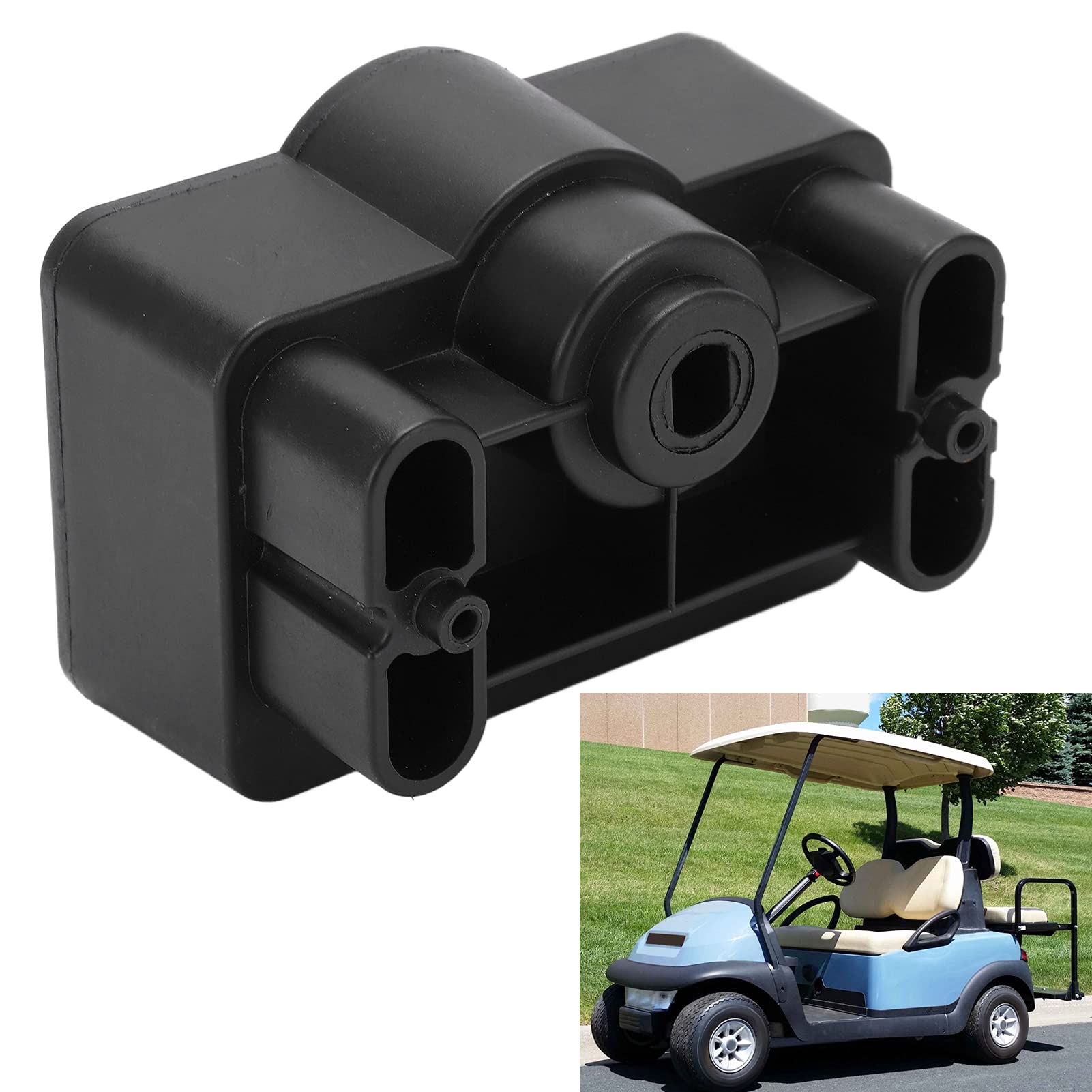 MCOR Accelerator Pedal Assembly for Club Car Precedent Golf Carts (2004-2011 Models) - Black Plastic Replacement Cart Accessories - Perfect for Golf Course Maintenance & Neighborhood Transportation