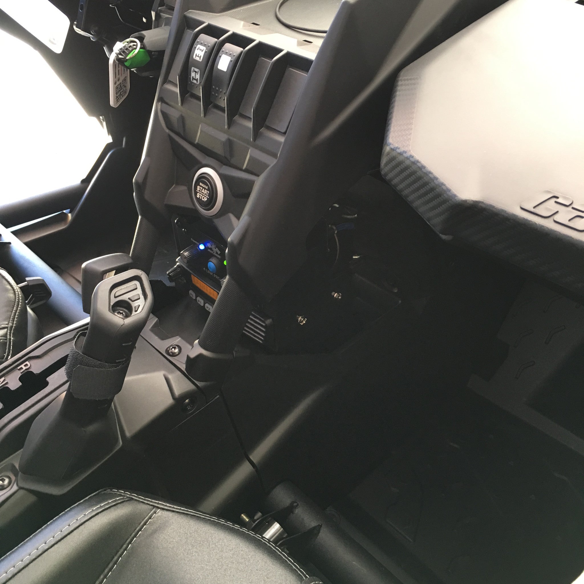 Can Am X3 Console Bracket - Heavy Duty Aluminum Mount for UTV Accessories | Perfect for Off-Roading, Racing & Adventure Enthusiasts